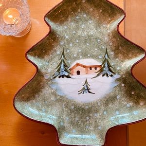 Christmas  Tree Platter